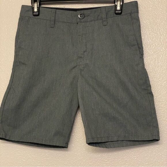 VOLCOM youth mens gray weathered skater surf Frickin Chino Short C0912030 7” -29 - Picture 2 of 12
